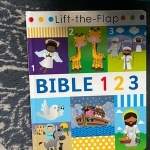 Lift-the-Flap Bible 123 Kids Book